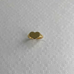 Load image into Gallery viewer, sterling silver 18k gold plated pure love ring
