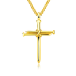 Load image into Gallery viewer, stainless steel 18k gold plated box chain necklace with pendant
