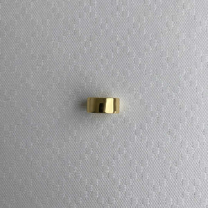 sterling silver 18k gold plated solid ring