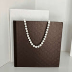 Load image into Gallery viewer, freshwater pearl timeless pearl necklace
