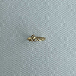 Load image into Gallery viewer, sterling silver 18k gold plated wrapped in love ring
