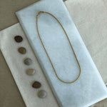 Load image into Gallery viewer, sterling silver 18k gold plating cable necklace
