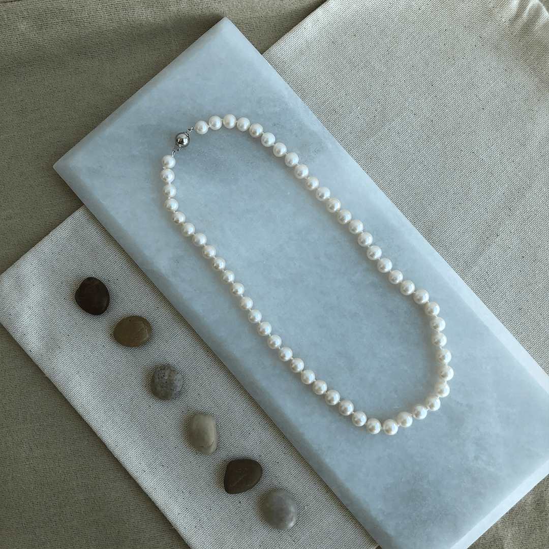 freshwater pearl timeless pearl necklace