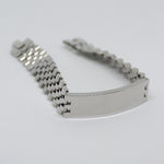 Load image into Gallery viewer, stainless steel link &amp; plaque bracelet
